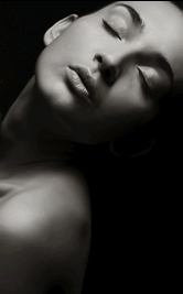 Portrait of a female model