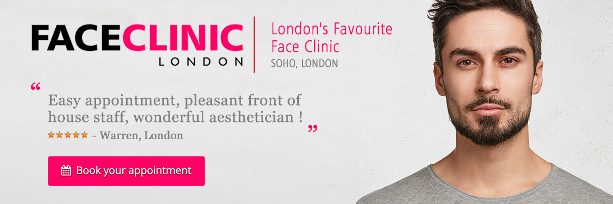 Male Beauty Treatments - Face Clinic London, Soho