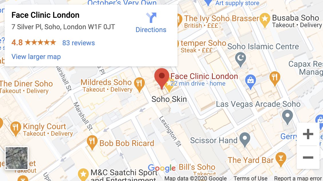 Face Clinic London Location 